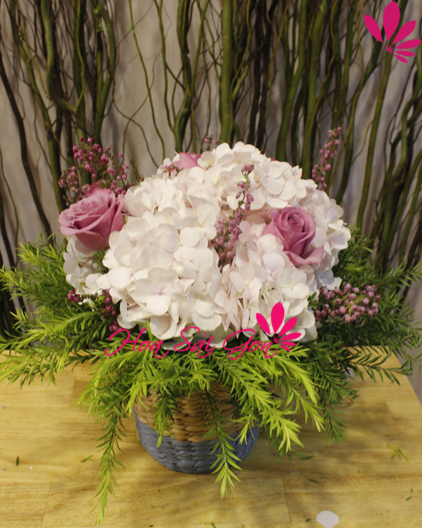 đặt hoa cẩm túc cầu