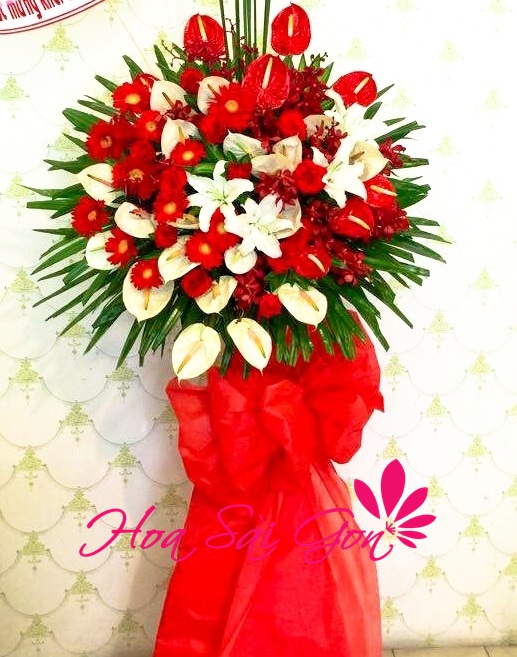 đặt hoa khai trương mang may mắn