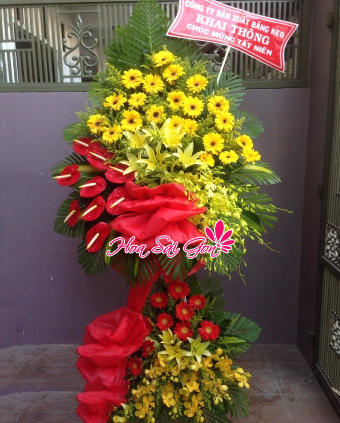 đặt hoa khai trương mang hạnh phúc