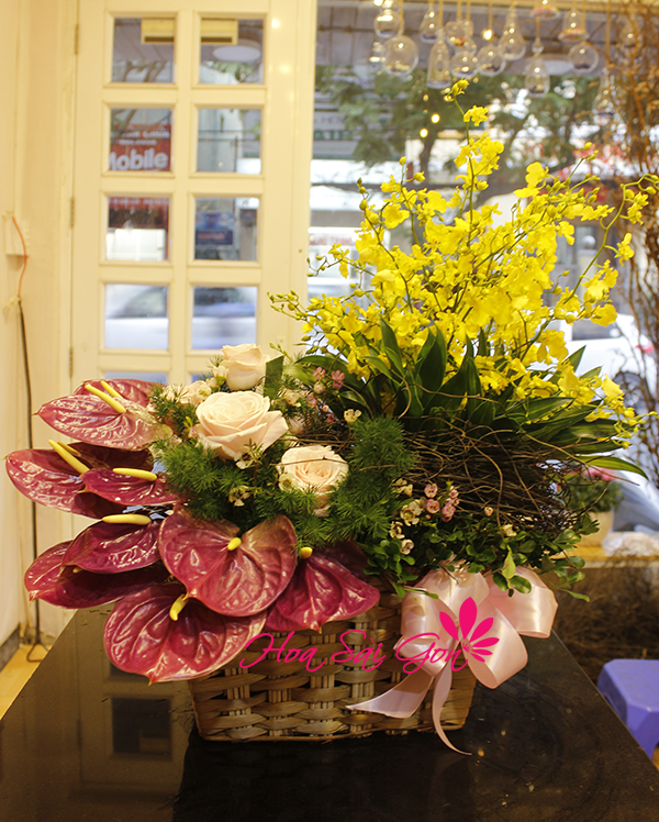 hoa tươi đẹp nói lời yêu thương