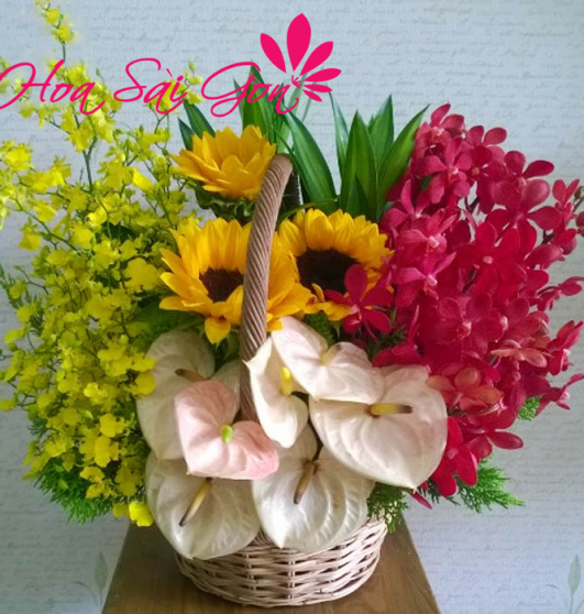 Hoa tặng sinh nhật Đong đầy yêu thương Hoa tặng sinh nhật Đong đầy yêu thương