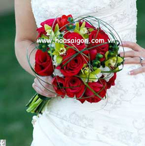 Hoa cưới cô dâu CD31