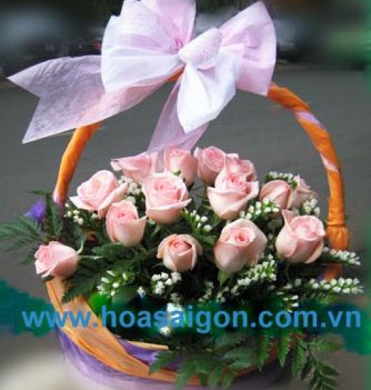 Hoa giỏ HG84 Hoa giỏ HG84