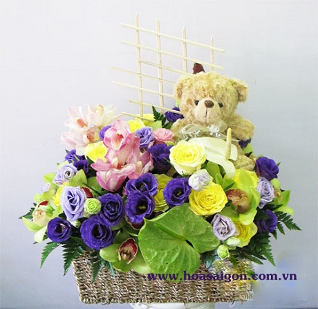 Hãy tặng dành cho một bó hoa thật đẹp trong ngày sinh nhật của mẹ nhé!