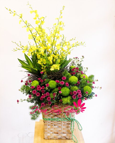 Hoa tặng sinh nhật vô cùng tinh tế và sang trọng Hoa tặng sinh nhật vô cùng tinh tế và sang trọng