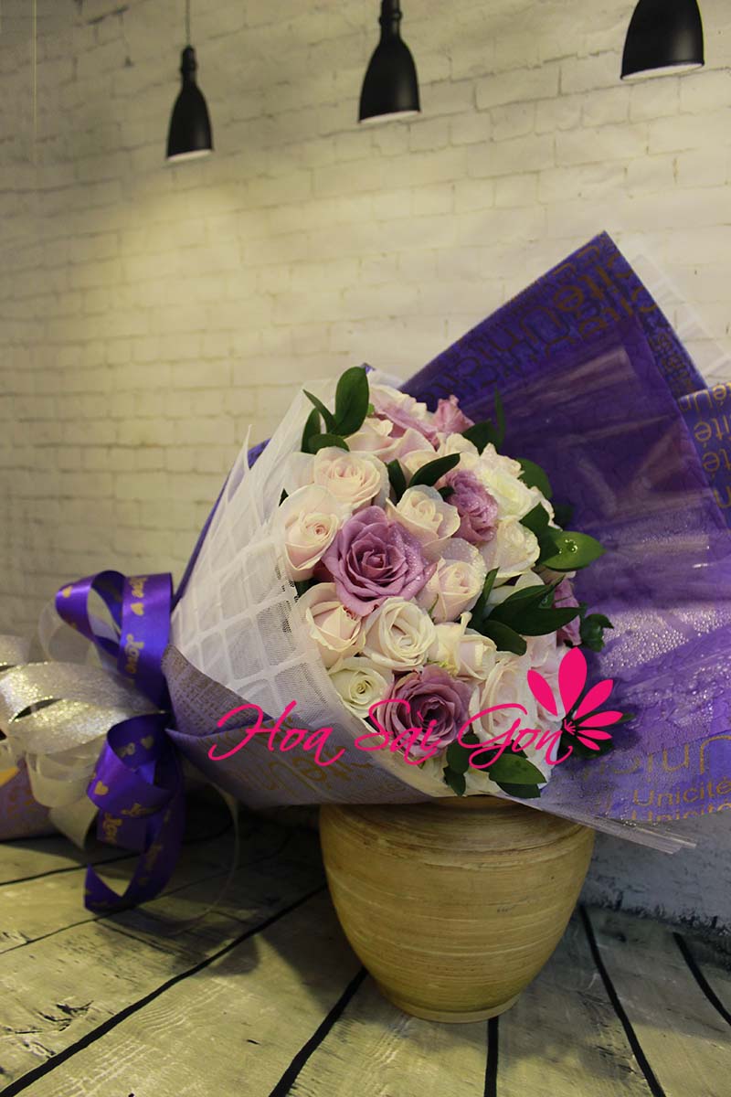 Bó hoa đẹp ngất ngây mọi tâm hồn Bó hoa đẹp ngất ngây mọi tâm hồn