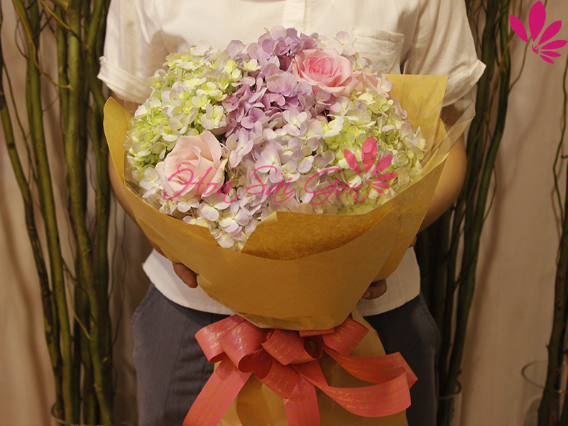 Cẩm tú cầu hồng - cho một tình yêu lạng mạn Cẩm tú cầu hồng - cho một tình yêu lạng mạn