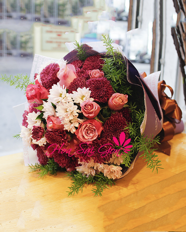 Bó hoa Lời âu yếm Bó hoa Lời âu yếm