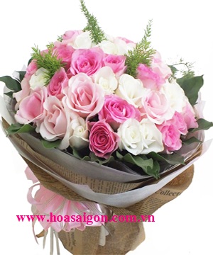 Ngắm một số bó hoa đẹp tặng bạn gái trong ngày 20/10 Ngắm một số bó hoa đẹp tặng bạn gái trong ngày 20/10