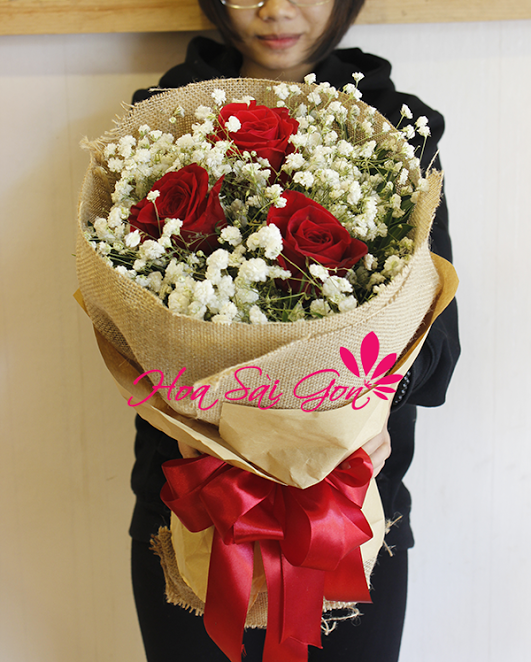 Bó hoa tặng sinh nhật người yêu Bó hoa tặng sinh nhật người yêu