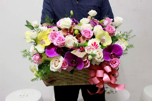 Hoa sinh nhật duyên dáng và xinh tươi Hoa sinh nhật duyên dáng và xinh tươi