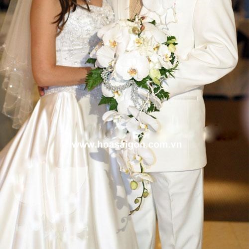 Bó hoa cưới Công Chúa Nhỏ tại Hoa Sài Gòn Bó hoa cưới Công Chúa Nhỏ tại Hoa Sài Gòn