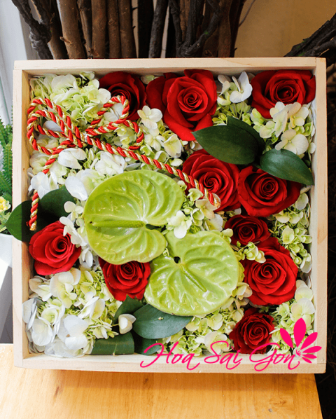 Xu hướng hoa trong hộp vừa đẹp vừa độc Xu hướng hoa trong hộp vừa đẹp vừa độc